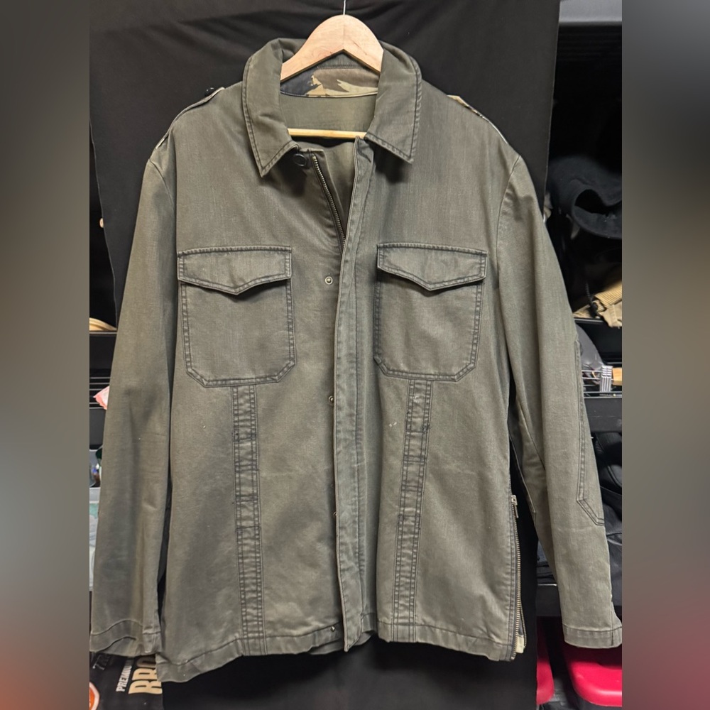 Howe Men's Olive Green Combat Jacket XL
